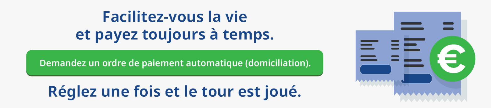 Banner domiciliation