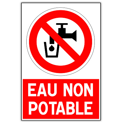 Eau non potable