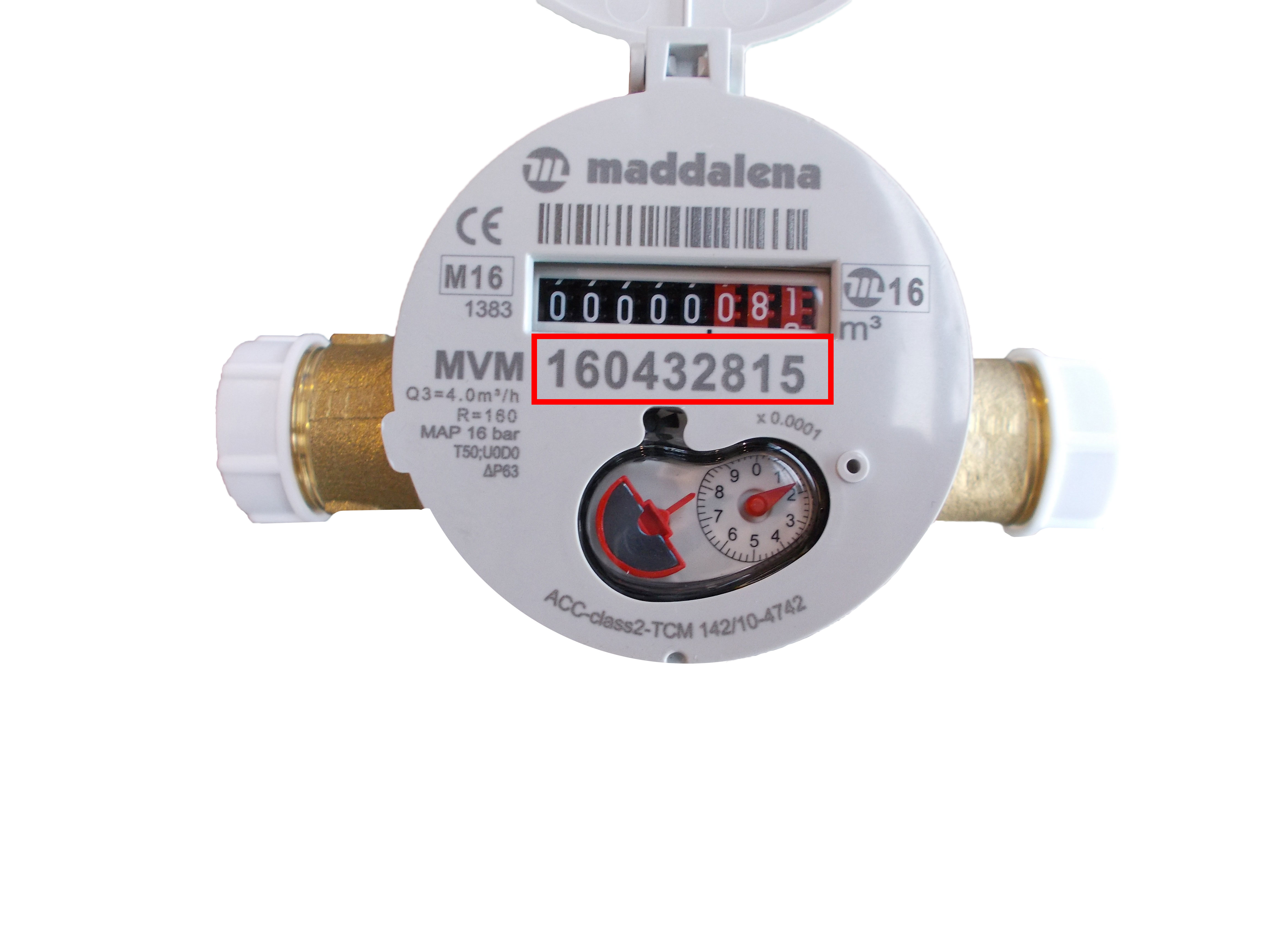 Meterstand Watermeter | De Watergroep
