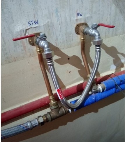 Voorbeeld wanverbinding