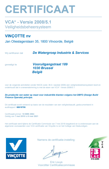 VCA certificaat
