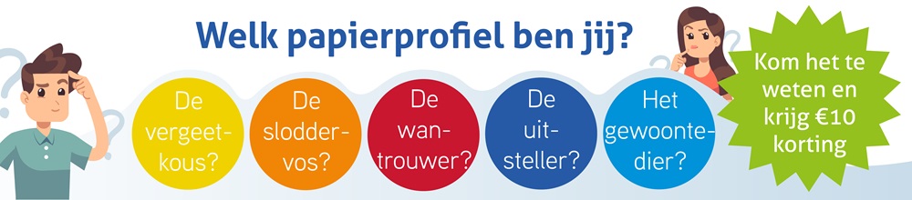Welk papierprofiel ben jij?