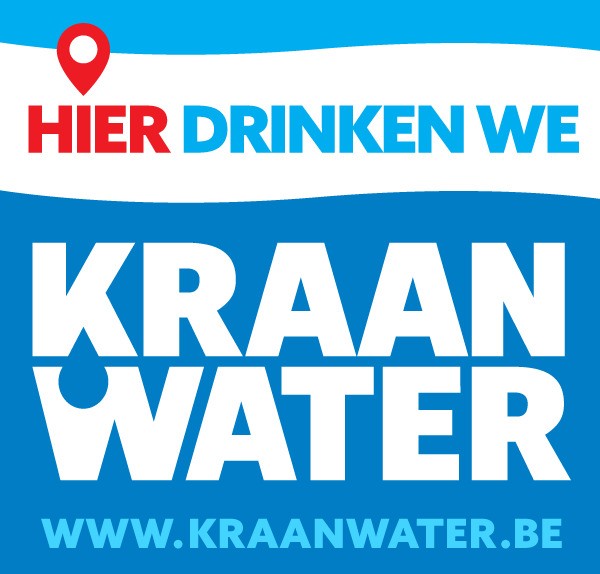 Hier drinken we kraanwater