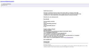Valse mail voorbeeld