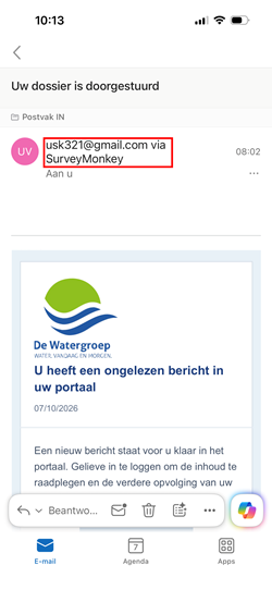 voorbeeld e-mail phishing