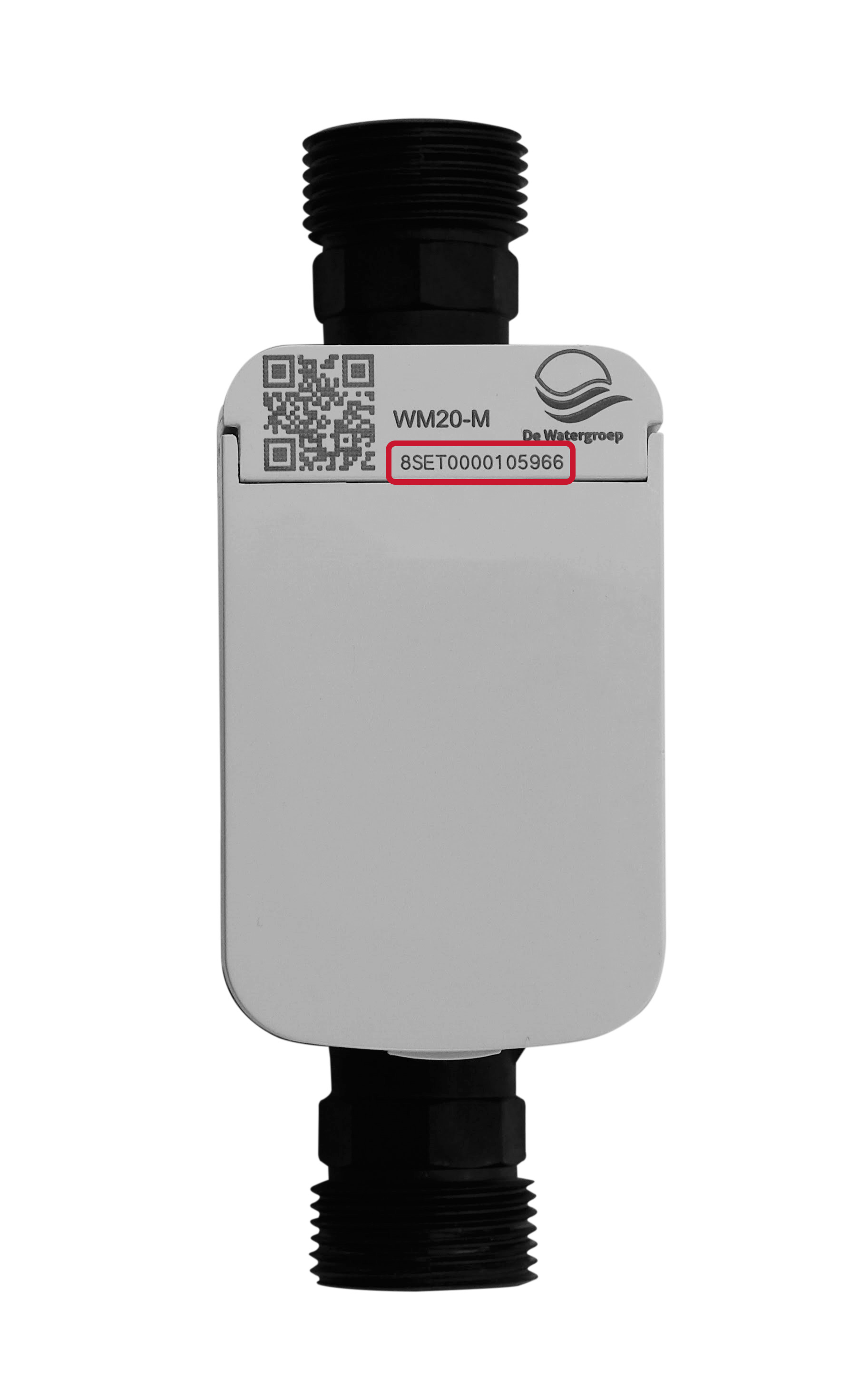 watermeter aanduiding nummer