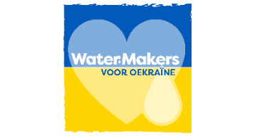 Campagnebeeld watermakers voor Oekraïne